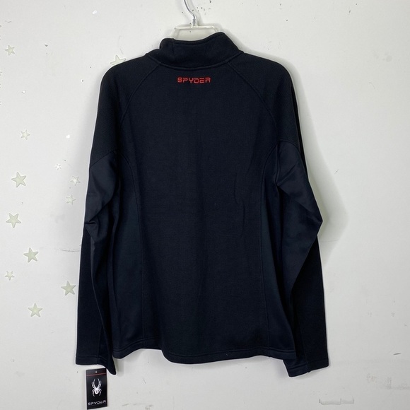 SPYDER Men’s black zip front jacket - Picture 14 of 14